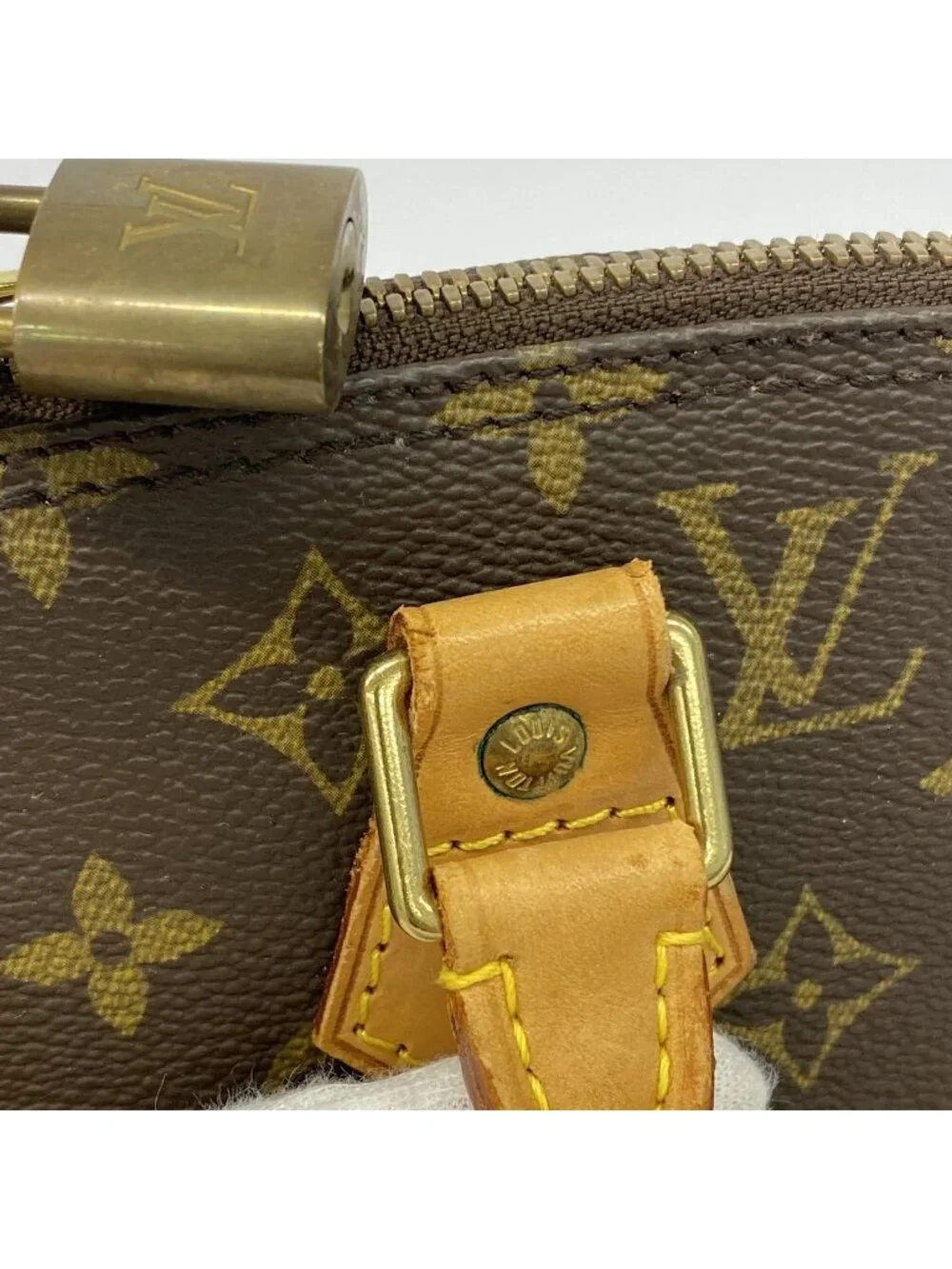 Louis Vuitton Monogram Alma Brown Handbag